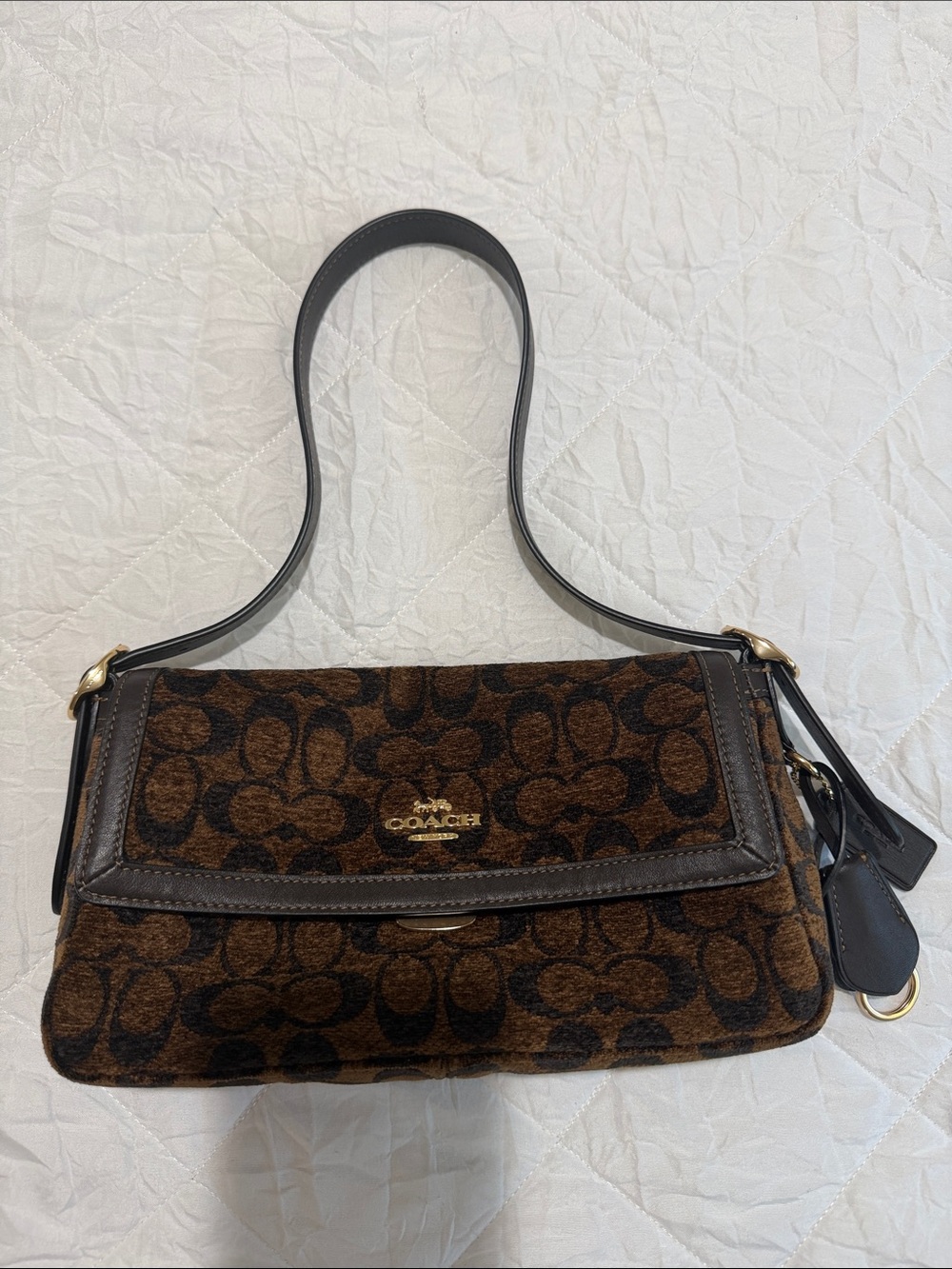 Coach Etta Small Flap Shoulder Bag
